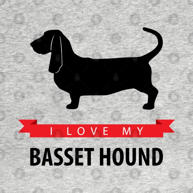 I Love My Basset Hound by millersye